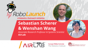 Sebastian Scherer and Wenshan Wang from the AirLab livestream link